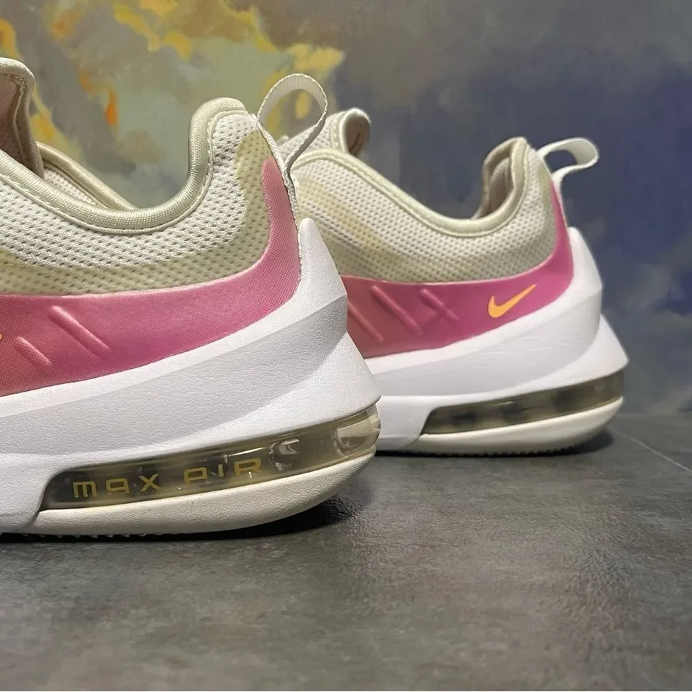 Nike Air Max Axis Premium White/Melon Women's Sneakers Size 9